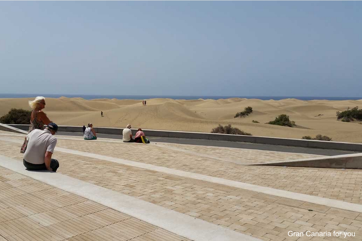 Dunas Maspalomas Mal K sok Sahary CANARIA GUIDE