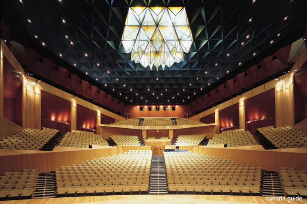 Auditorio Alfredo Kraus de Las Palmas de Gran Canaria - interiér