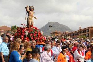 Fiesta San Sebastian, La Enramada, Tenerife