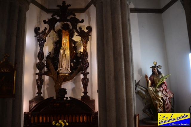Arucas, Iglesia de San Juan Bautista - Capilla del Señor de la Burrita y Virgen de Fátima