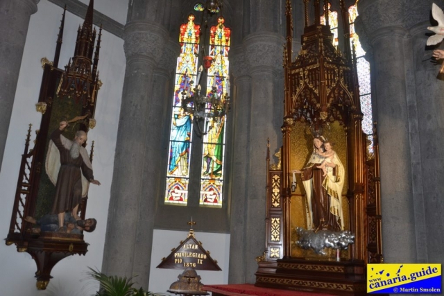Arucas, Iglesia de San Juan Bautista - Capilla de la Virgen del Carmen