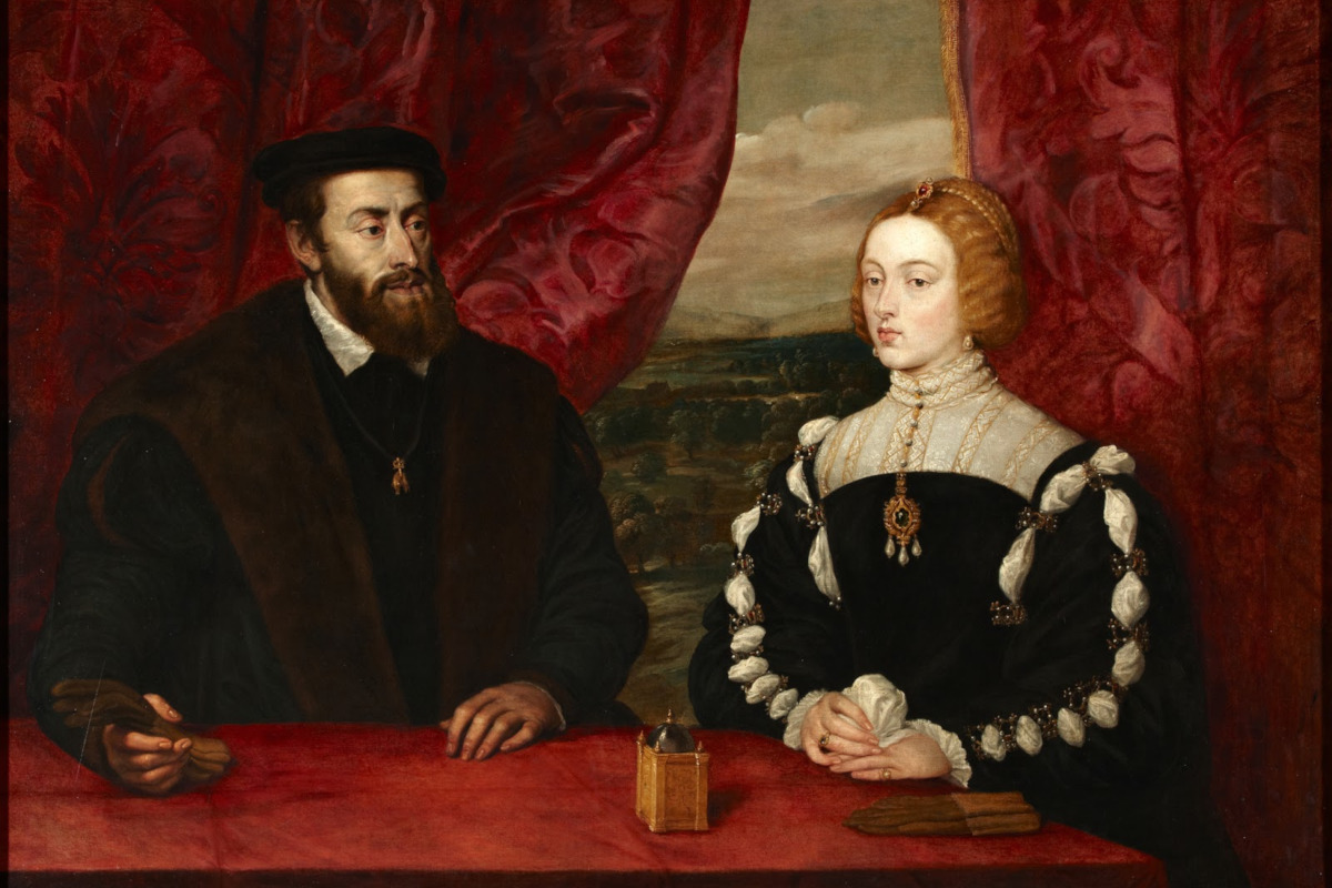 Kráľ Carlos I. s manželkou Alžbetou Portugalskou