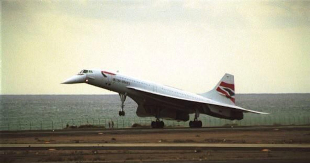 Concorde G-BOAC Lanzarote