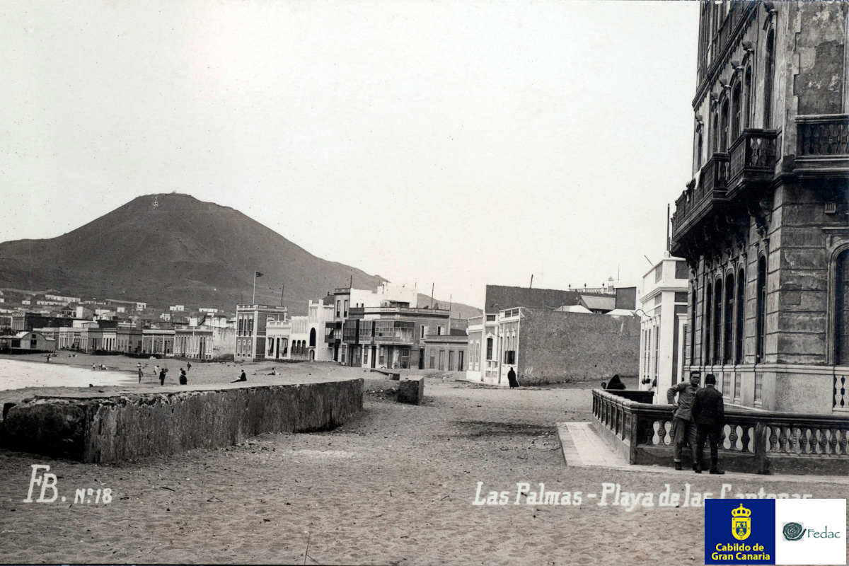 Playa Las Canteras, 1930