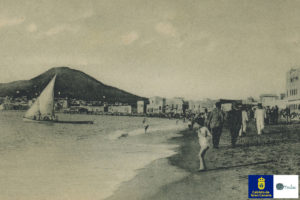 Playa Las Canteras, 1931