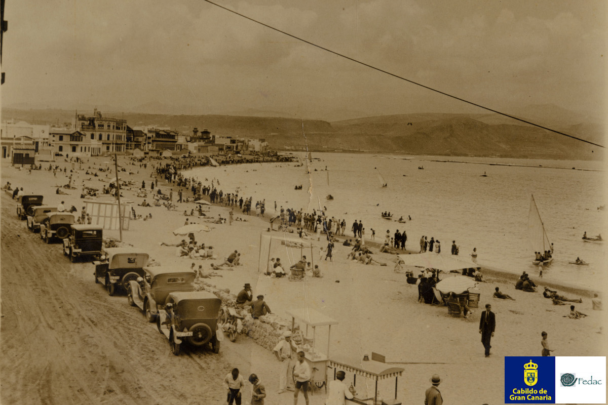 Playa Las Canteras, 1935