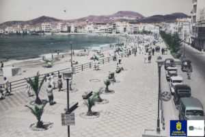 Playa Las Canteras, 1951