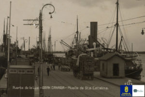 Muelle Santa Catalina, 1924