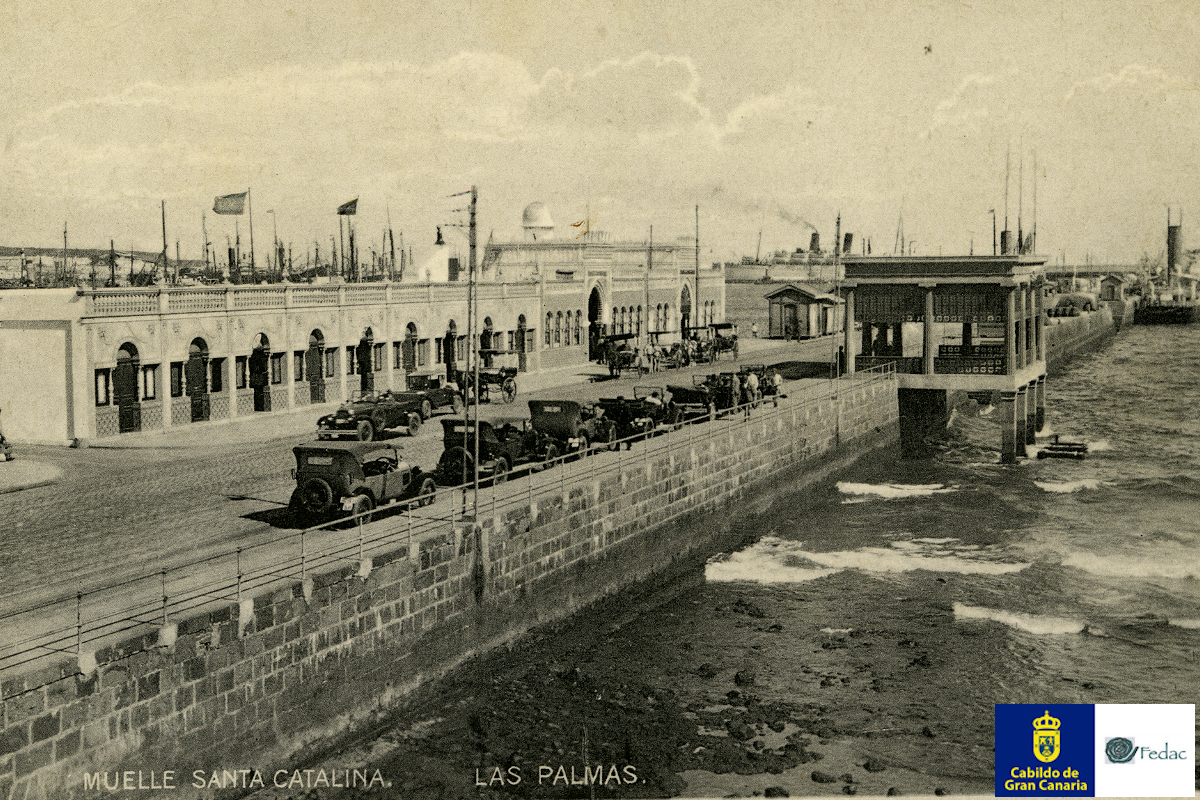 Muelle Santa Catalina, 1925